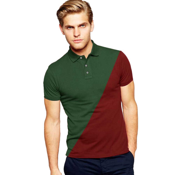 A boy wear polo t shirt