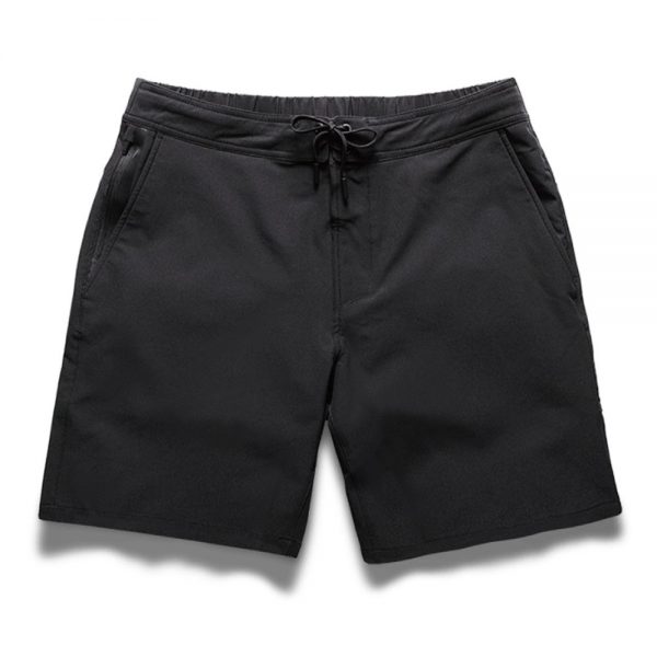 Men Short Black Plain